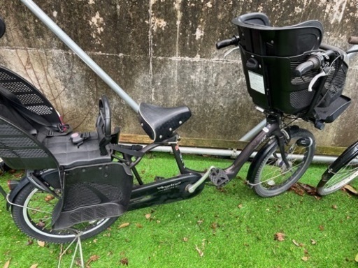 前後子供乗せ付き自転車【ブリヂストン】