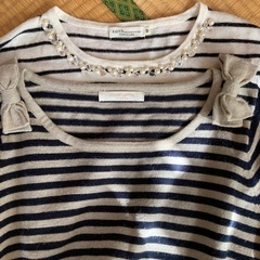 ボーダー♦︎レディース♦︎2枚セットの画像