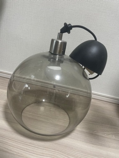 IKEA ヤーコブスビンJAKOBSBYN ペンダントライトコード電球セット