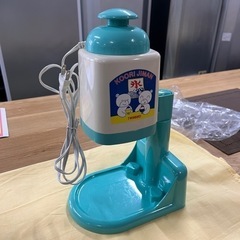 【お買い得‼️】TWINBIRD 氷自慢　かき氷器　電気かき氷器の画像