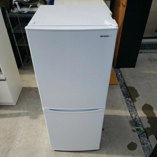 ☆美品☆2021年製 IRIS OHYAMA 冷凍冷蔵庫 142L IRSD-14A-Wホワイト