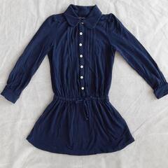 Ralph Lauren　紺　シャツワンピース　3歳　100cm