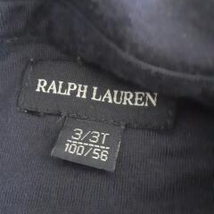 Ralph Lauren　紺　シャツワンピース　3歳　100cmの画像