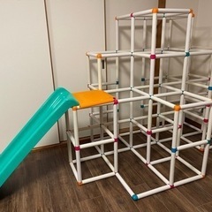 《お譲り先決まりました‼️》白いジャングルジム　2〜3セット分