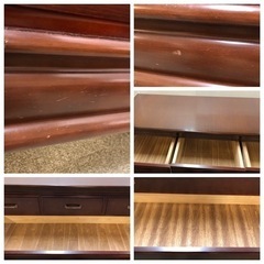 昭和レトロ　7段ハイチェスト　整理タンスの画像