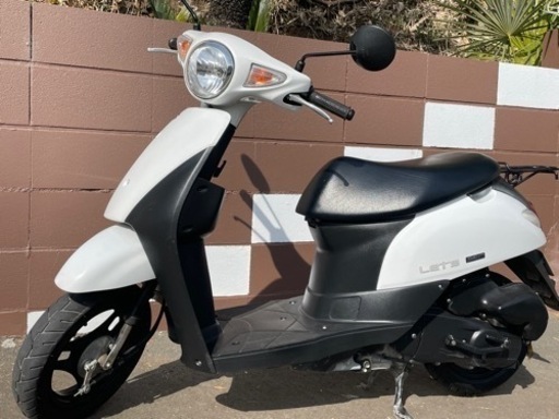 スズキ 現行レッツCA4AA 4スト インジェクション保証付 美良車 原付2種選択可