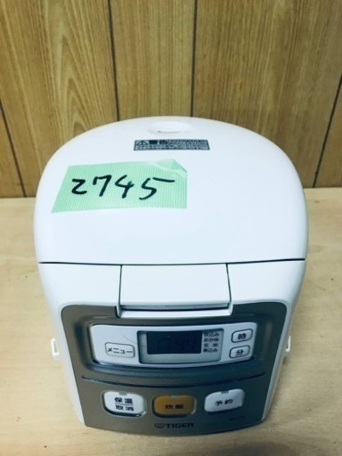 2745番 タイガー✨ジャー炊飯器✨JAl-R550‼️