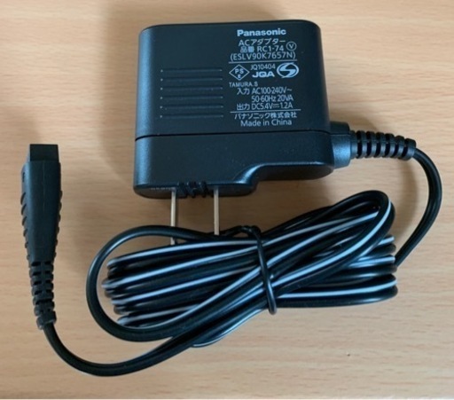 Panasonic ラムダッシュ 充電ケーブル ACアダプター RC1-74