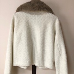 レディース　ジャケット　ファー付きの画像