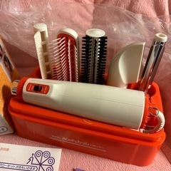 ほぼ未使用？　昭和レトロ！　テスコム　おしゃれカール　ブローセットの画像