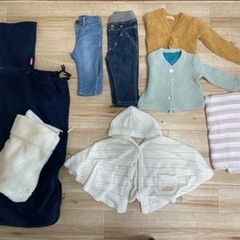 ベビー服　ジェラピケ・ケープ、おくるみ、など　70〜90