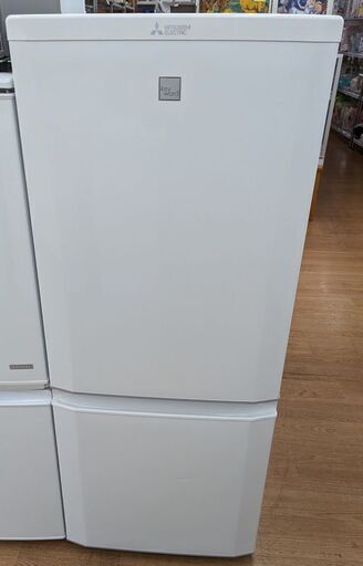 MITSUBISHI 2ドア冷蔵庫 MR-D15EF-KW1 2020年製　ag-ad092