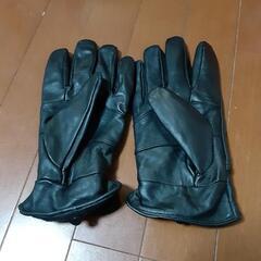 値下げ レザーグローブ　の画像