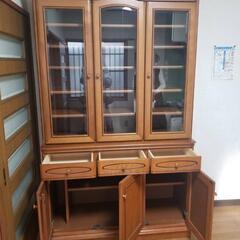 掲載3/12まで　　あげます！食器棚　縦198✕横120 の画像