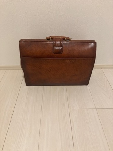 革　ダレスバッグ　青木鞄