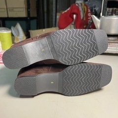 スエードのブーツ　サイズSの画像