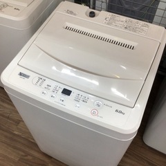 洗濯機 ヤマダセレクト YWM-T60H1 2022年製 6.0kg