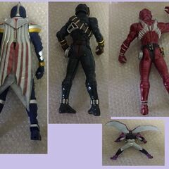 ★仮面ライダーシリーズ　フィギュア4体★の画像