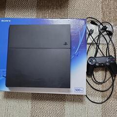 (決まりました)PS4本体【箱付】欠品あり