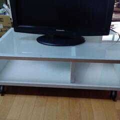 値下げ⬇⬇■テレビボード/目立つ傷なし/収納/強化ガラス