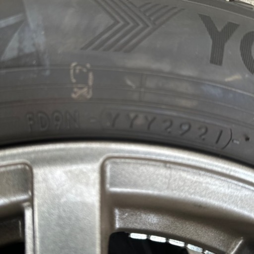 195/65r15 2021年製ヨコハマスタッドレスホイールセット！