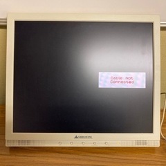 【中古品】PCモニター 17インチ Green House17 GH-TPG173SV 動作品の画像