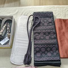 洗える着物一式+和装小物の画像