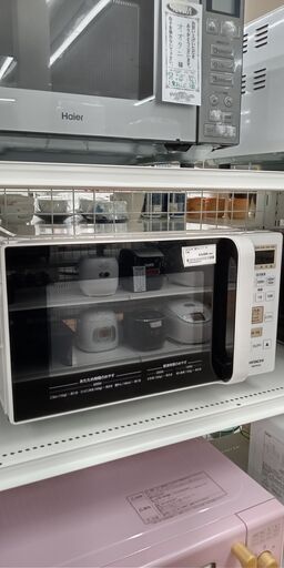 ★ジモティ割あり★ HITACHI 電子レンジ  年式18年製 動作確認／クリーニング済み SJ1348