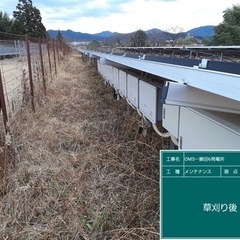（簡単）低圧太陽光発電所の草刈り兼スマホで簡単な写真撮りの画像
