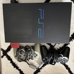 プレステ2＋カセット11個＋コントローラー✖️2＋メモリーセット