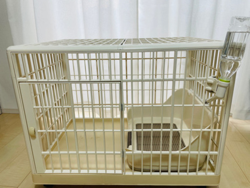 リラックスケージ 布カバー トイレ リッチェル ペット用 ウォーターノズル付き　美品