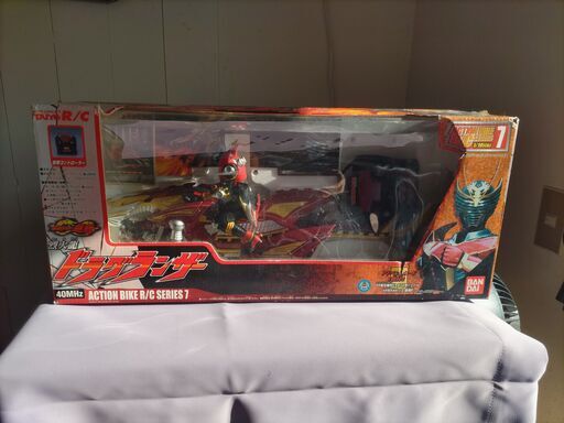【ラジコン】 烈火龍 ドラグランザー 「仮面ライダー龍騎」 アクションバイクR/Cシリーズ No.7 40MHz仕様