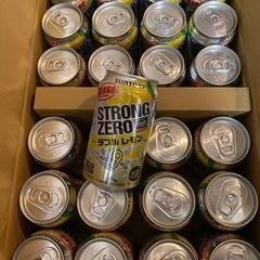 値下げ中！！お酒　ストロングゼロ　ダブルレモン　1ケース　24本