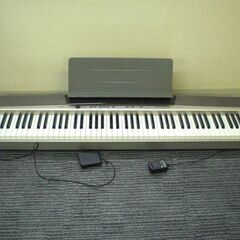 KD136)CASIO 電子ピアノ PX-120 88鍵盤 2008年製 アダプター・フットペダル・譜面台付き 中古品【取りに来られる方限定】