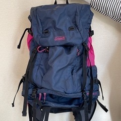 【値下げ】Coleman 登山用、大容量リュック55L