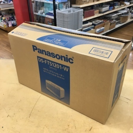 S383 ★ Panasonic コンパクトセラミックファンヒーター DS-FTS1201 ★ 2016年製 ⭐動作確認済⭐クリーニング済