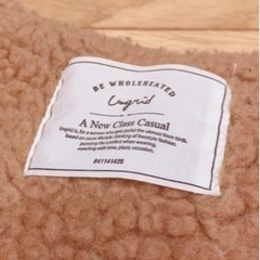 【お譲り先決まりました】ungrid アングリッド　コート　プードルボアの画像