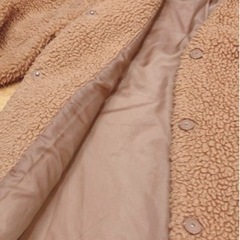 【お譲り先決まりました】ungrid アングリッド　コート　プードルボアの画像