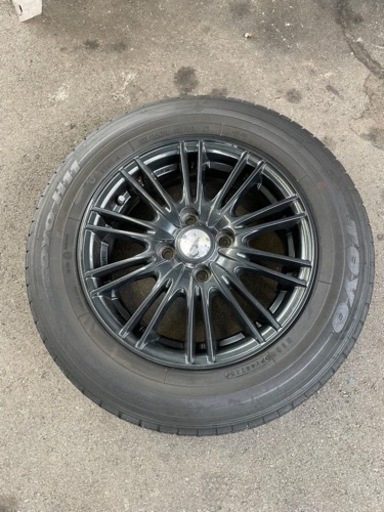 プロボックス　社外アルミタイヤセット