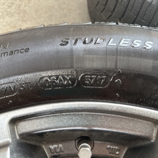 225/65R17 ミシュランICE-X ホイールセット