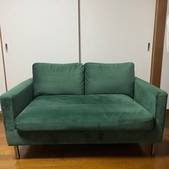 LOWYA ロウヤ　2人掛けソファー　お洒落の画像