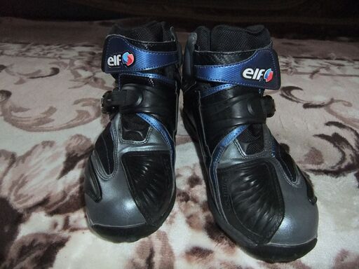 バイク用ライディングシューズ elf シンテーゼ　サイズ25.5cm