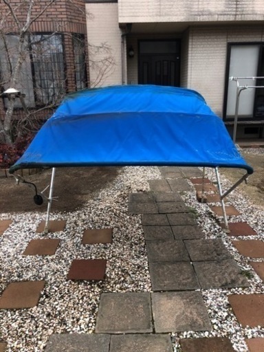 船のテント　オーニング