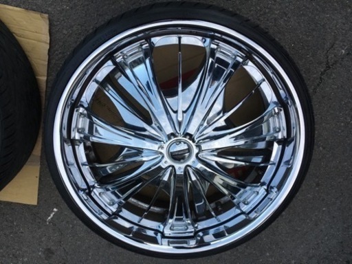 26インチ　スピンナー　キャデ　カプリス　インパラ　希少pcd127