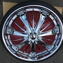 26インチ　スピンナー　キャデ　カプリス　インパラ　希少pcd127