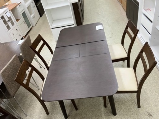 NITORI 伸縮ダイニングテーブルセット　TJ529