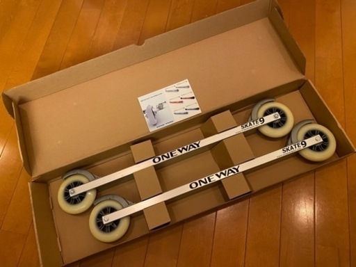 ONE WAY SKATE 9 　ローラースキー　NNNビンディング付 ONE WAY SKATE 9 ローラースキー NNNビンディング付
