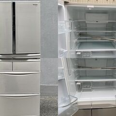 ☆ 動作〇 ☆ 冷蔵庫 Panasonic NR-FTM476S -N 470L 2012年製 685×679