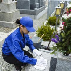 お墓参り代行、お墓掃除代行します 愛媛のお墓参り、お墓掃除代行はお任せ下さい - 便利屋