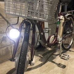 電動自転車　24インチ　の画像